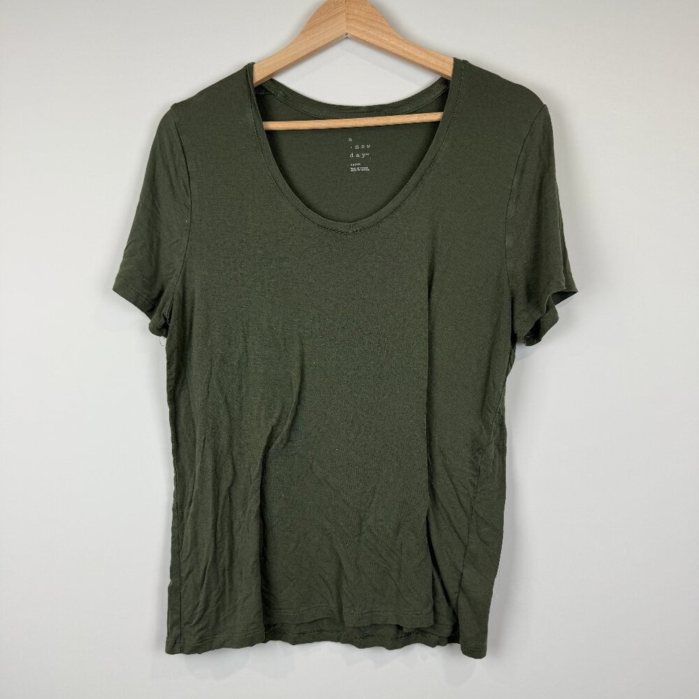A New Day Women's Shortsleeve T Shirt, Size M